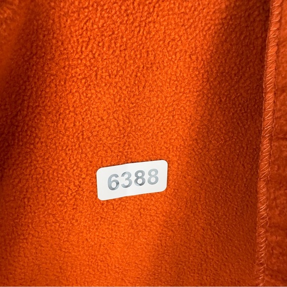 Lemode one size new with tag pleated scarf wrap spice orange. Pockets beautiful - Picture 6 of 9